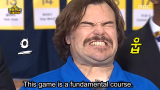 A South Korean game show captured Jack Black at his very goofiest
